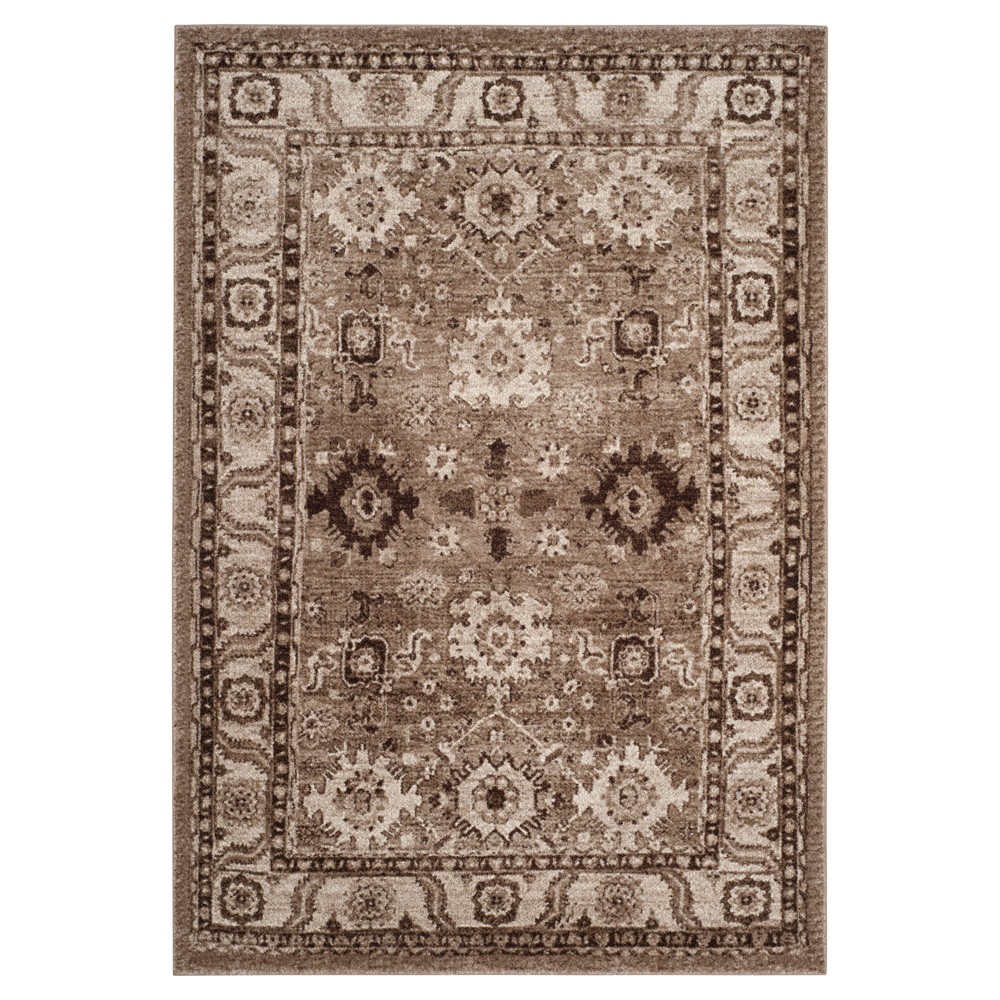 5'3inx7'6in Holly Area Rug Taupe - Safavieh