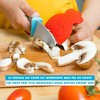 Chefclub Knife Set for Children Stainless Steel Blade, Finger Guard and Blade Protection Included, Ergonomic Handle, Safe Tool Kids Cooking Supply - 2 of 4