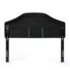 Contemporary Camelback Upholstered Headboard Full/Queen Size with Button Tufted Diamond Stitch & Nailhead Accents -Christopher Knight Home - 4 of 4