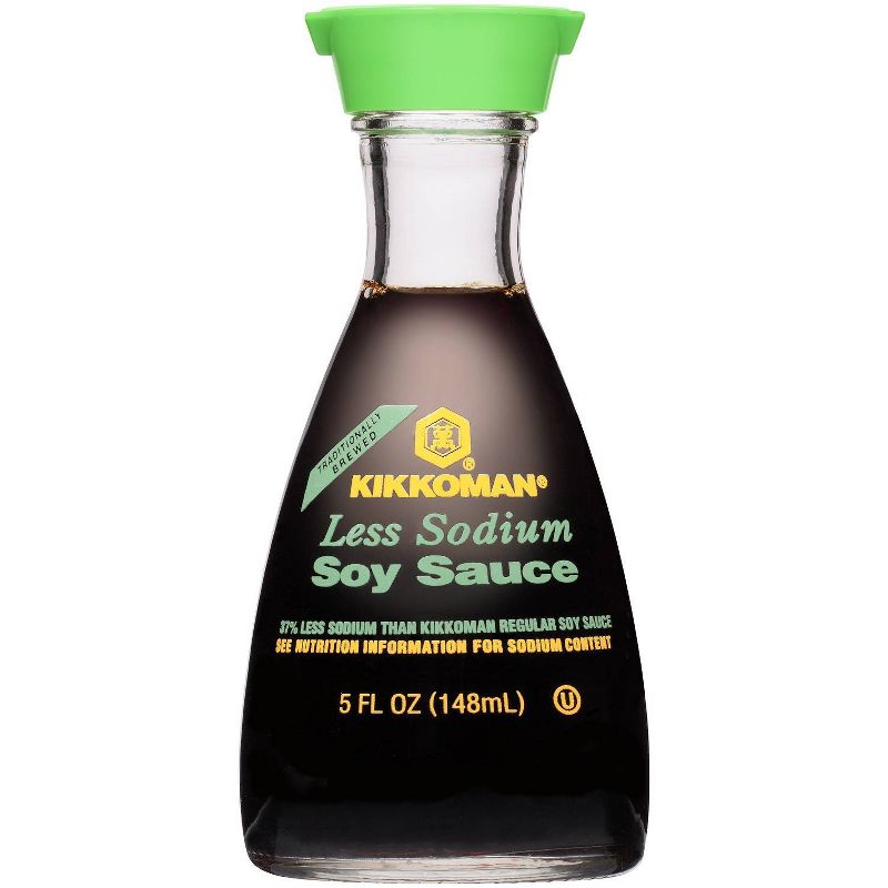 Kikkoman Less Sodium Soy Sauce - 5 fl oz, 1 of 8
