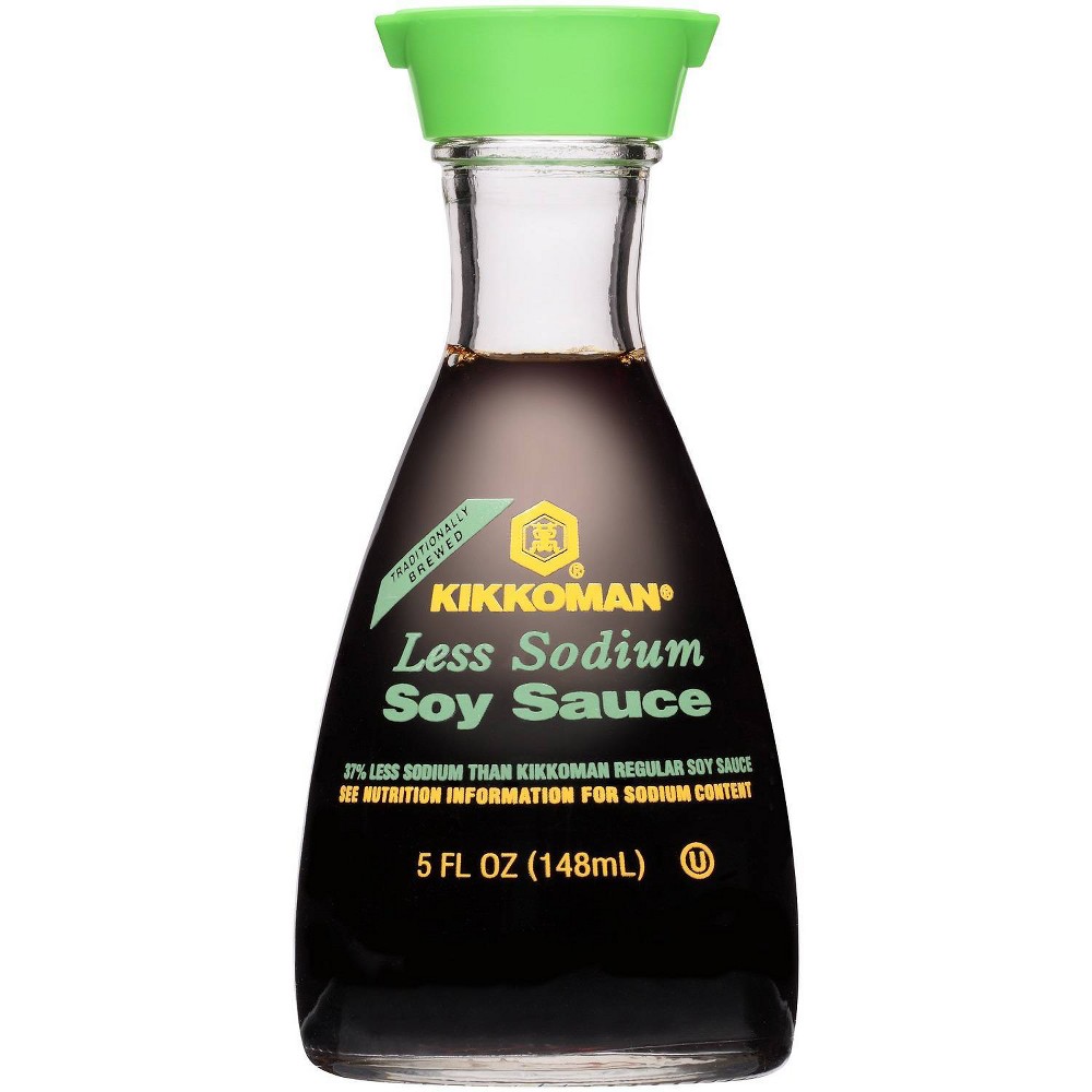 UPC 041390000089 product image for Kikkoman Less Sodium Soy Sauce - 5 fl oz | upcitemdb.com