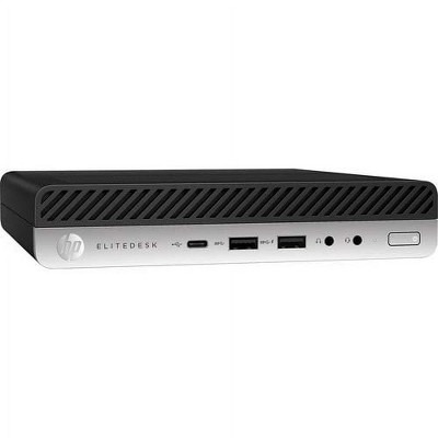 HP EliteDesk 800 G4 Mini Desktop Intel i5-8500T, 2.1GHz, 8GB, 256GB, W11P - Manufacturer Refurbished