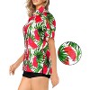 HAPPY BAY Button Down Shirt Casual Beach Party Blouse Shirt Summer Short Sleeve Tropical Vacation Dress Hawaiian Shirts Colorful - 4 of 4