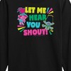 Boys' - Trolls - Let Me Hear You Shout Poppy and Branch Long Sleeve Graphic T-Shirt - 2 of 3