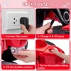 6V Bubble Motorcycle Ride On Toy for Kids with Music, LED Lights, Rechargeable Battery, Safety Features - 4 of 4