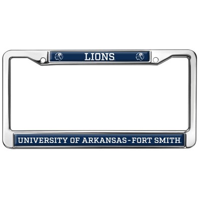 University of Arkansas - Fort Smith Mascot Full Size Standard License Plate Metal Frame