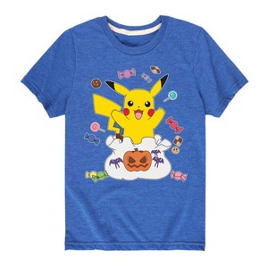 Boys' - Pokémon - Gotta Eat Em All Short Sleeve Graphic T-Shirt - 1 of 4