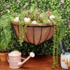 Cottage Creek Farms 2 Pack Coco Fiber Plant Liner for 17 to 22 Inch Hanging Basket Planter, 31 in - 2 of 4