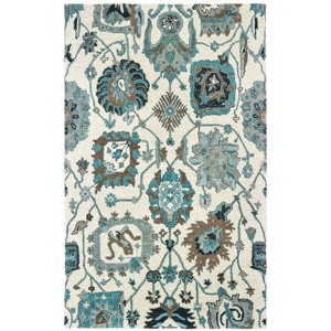 Oriental Weavers Zahra 75503 Ivory/ Blue Indoor Area Rug - 3'6" x 5'6" - 1 of 1
