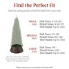 Best Choice Products 42in Woven Hyacinth Christmas Tree Collar, Tree Skirt Accessory w/ Cord Cut-Out - 2 of 4