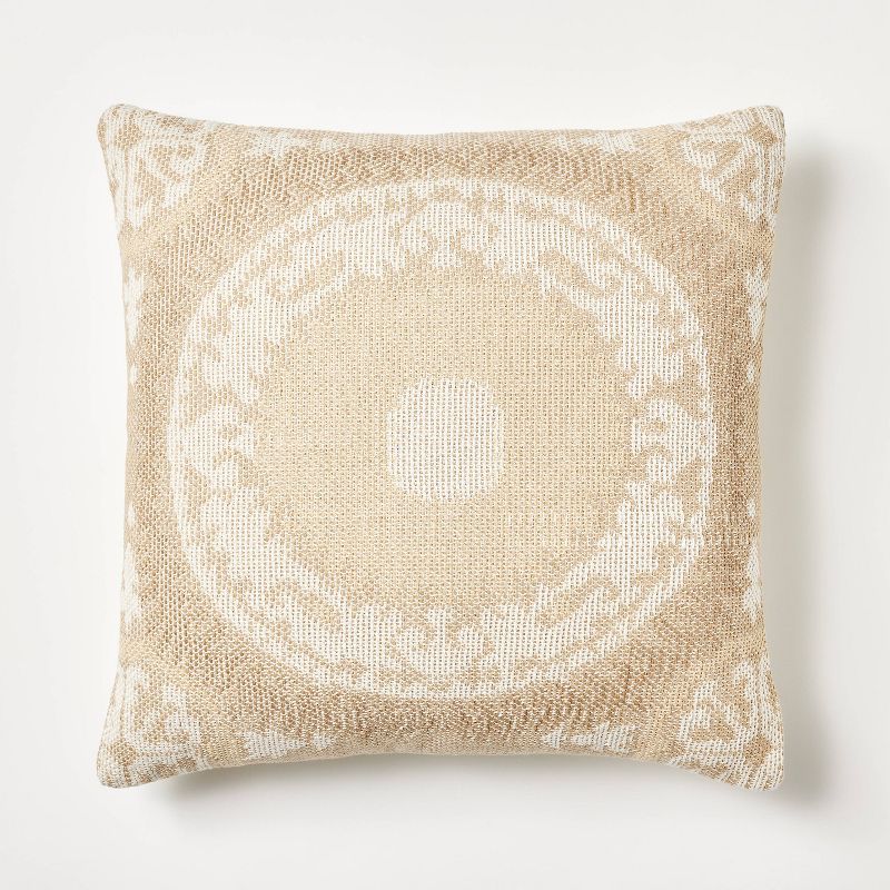 Woven Suzani Throw Pillow Gold - Threshold™ designed with Studio McGee, 1 of 10