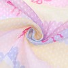 INSPIRE CHIC Women's Rainbow Bowknot Printed Small Square Blended Cotton Scarves 1Pc - 4 of 4