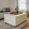 Antonio Extra Large Storage Ottoman - CorLiving - 2 of 4
