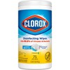 Clorox Crisp Lemon Disinfecting Wipes Bleach Free Cleaning Wipes - 2 of 4