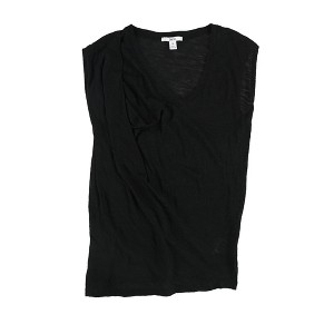 bar III Womens SS Twist Slub Basic T-Shirt - 1 of 2