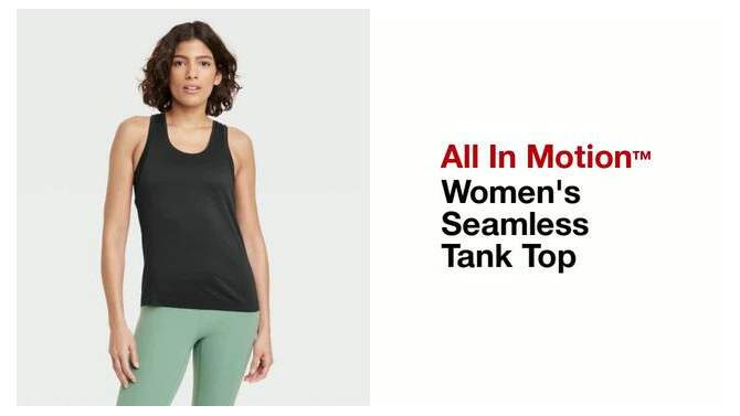 Women's Seamless Tank Top - All In Motion™, 2 of 7, play video