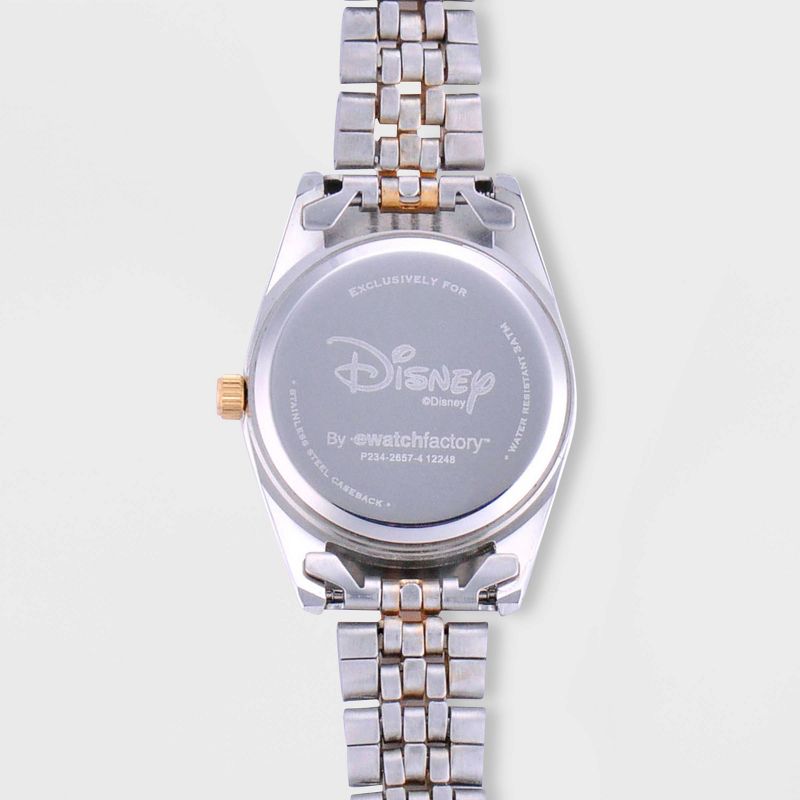 Women&#39;s Disney Mickey Mouse Stainless Steel Bracelet Watch, 4 of 6
