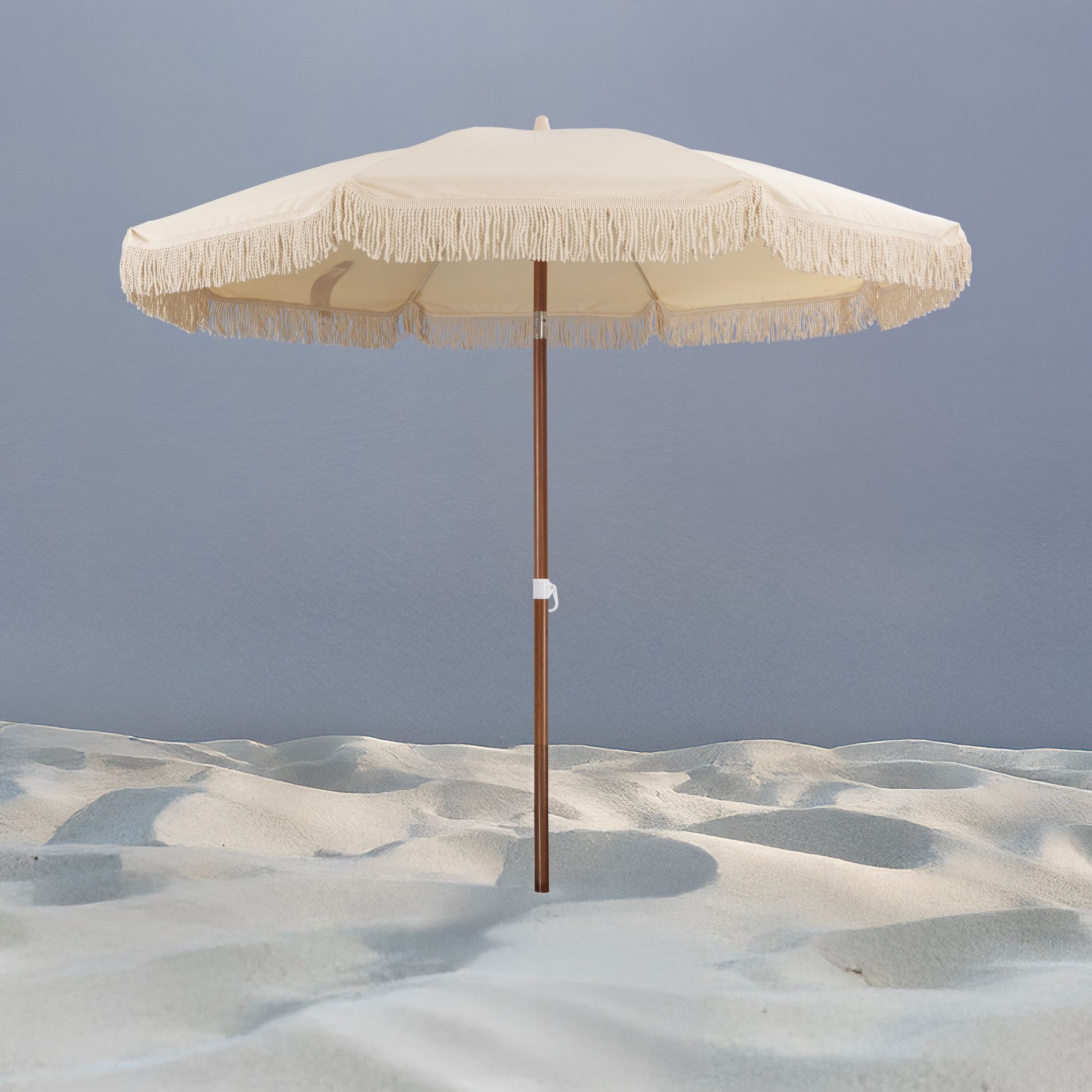 Beach State Summerland 6.5 ft. Diameter Portable Beach Umbrella