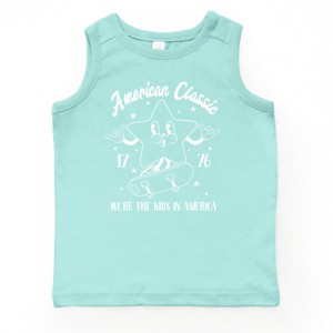 The Juniper Shop American Classic Kids In America Youth Tank Top - XL - Seafoam - 1 of 4