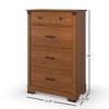 Child Craft Redmond 4 Drawer Chest for Nursery or Bedroom, Plenty of Storage, Anti-Tip Kit Included to Prevent Tipping, Non-Toxic, Baby Safe Finish - 3 of 4