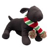 The Worthy Dog Holiday Stripe Scarf - 3 of 3