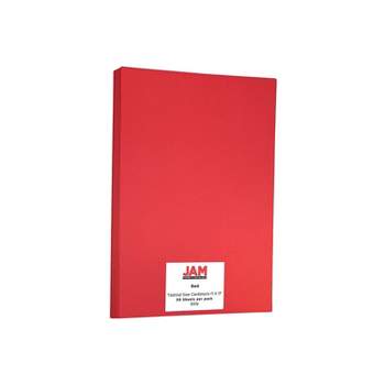 JAM Paper Bright White Wove 8.5 x 11 Extra Heavy Weight 130lb