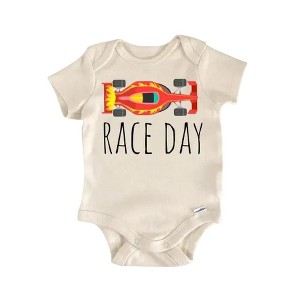 Racing Race Car Racer Newborn Baby Onesie® Bodysuit GS1 - 1 of 4