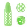 Unique Bargains Women's Heatless Voluminous Hair Roller 4.41"x1.38" Green 2 Pcs - 3 of 4