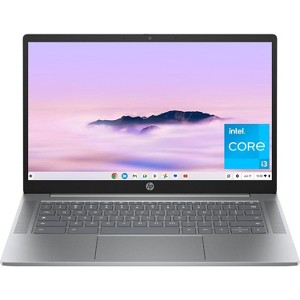 HP 14a-nf0035cl 14" FHD TS Chromebook Plus, i3-N305, 8GB 256GB Chrome OS - Manufacturer Refurbished - 1 of 4