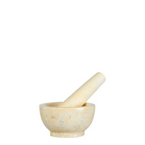 Cilio Prosecco Marble Mortar & Pestle, 2-Inch Height - 1 of 1