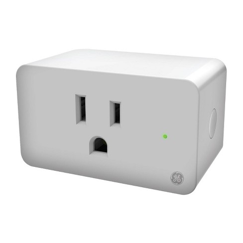GE Cync Outdoor Smart Plug, Works with Alexa and Google Assistant, WiFi  Enabled, No Hub Required, Black, 1 ct