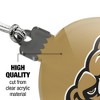Oakland University Primary Logo Acrylic Christmas Tree Holiday Ornament - 4 of 4