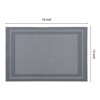 REGALWOVEN Kitchen Dining Table Decor Washable Heat Resistant Wipeable Vinyl Placemats 8 Pcs - 4 of 4