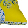 16"x16" Nadar Musa Vase Chinoiserie Square Throw Pillow Yellow - Deny Designs - 3 of 4