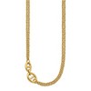 Chisel Stainless Steel Polished Yellow IP-plated Two-Strand 16" Plus a 2" Extension Necklace - 3 of 4