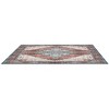 NewHome"6x9 FT Vintage Boho Area Rug, Soft Faux Cashmere, Non-Slip, Waterproof, Machine Washable" Brown - 3 of 4