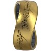 Lord of the Rings Dual-Tone Silicone Ring - Flexible Comfort Fit Collection Band - 2 of 2