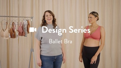 Bravado Designs 2-Pack Ballet Sleep Nursing Bra Bundle in Black & Dusted  Peony (Medium)