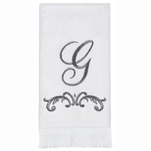 Avanti Scroll Mono Fingertip Towel G - 1 of 3