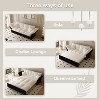 Sapphtopaz Pull Out Sofa Bed 3-in-1 Couches for Living Room Convertible Sleeper Sofa Loveseat Bed Couch Bed for Bedroom - 4 of 4