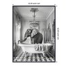 Amanti Art A Bathroom Occupied Elephant by Niky Rahner Framed Canvas Wall Art - 3 of 4