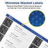 Avery Easy Peel Address Labels, Sure Feed Technology, Permanent Adhesive, 1" x 4", 500 Labels (5261) - 2 of 4
