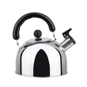 YBM Home Stainless Steel Stovetop Whistling Tea Kettle with Handle - 1 of 3