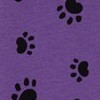 dog paw purple