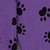 dog paw purple