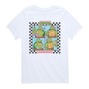 Boys' - Teenage Mutant Ninja Turtles - Cowabunga Four Short Sleeve Graphic T-Shirt - 1 of 4