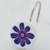The Lakeside Collection Modern Floral Bath Collection - Set of 12 Hooks - 2 of 3