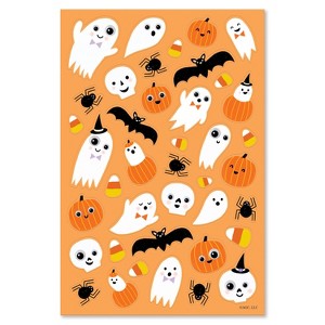 40ct Halloween Dimensional Stickers for Kids' Googly Ghosts - 1 of 3