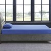 TinyHomie 7inch Mattress and Pillow Set Breathable Fabric Gel-Infused Memory Foam Mattress, Blue, Mattress in a Box - 3 of 4