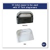 Tork Toilet Seat Cover, Half-Fold, 14.5 x 17, White, 250/Pack, 20 Packs/Carton - 4 of 4